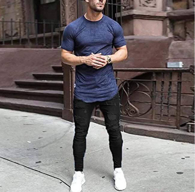 Washed Denim Casualwear for Men